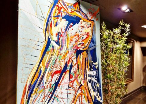 Exposición de arte de Sébastien Lopez en Yimby Sota